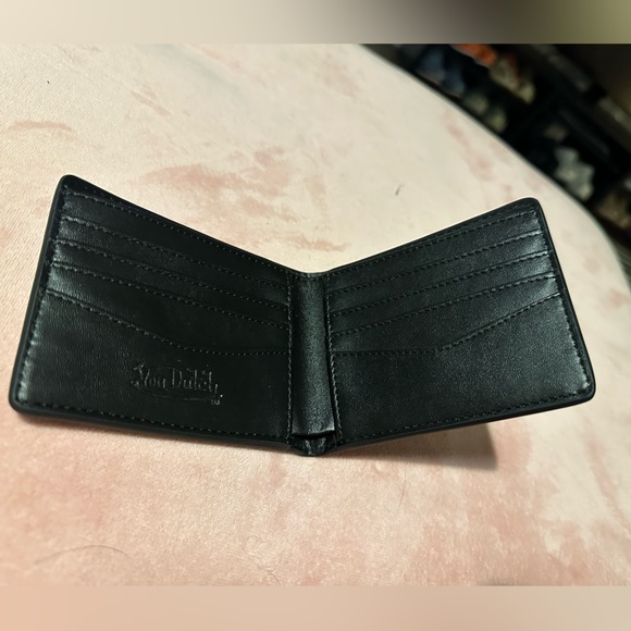VON DUTCH NWT ~ Black Onyx Reflective Wallet - Picture 6 of 7